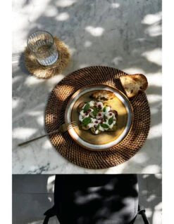 Set De Table Colonial - Marron Naturel 9 Set De Table Colonial - Marron Naturel -Magasin De Meubles De Qualité set de table colonial marron naturel 2