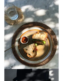 Set De Table Colonial - Marron Naturel 10 Set De Table Colonial - Marron Naturel -Magasin De Meubles De Qualité set de table colonial marron naturel 3