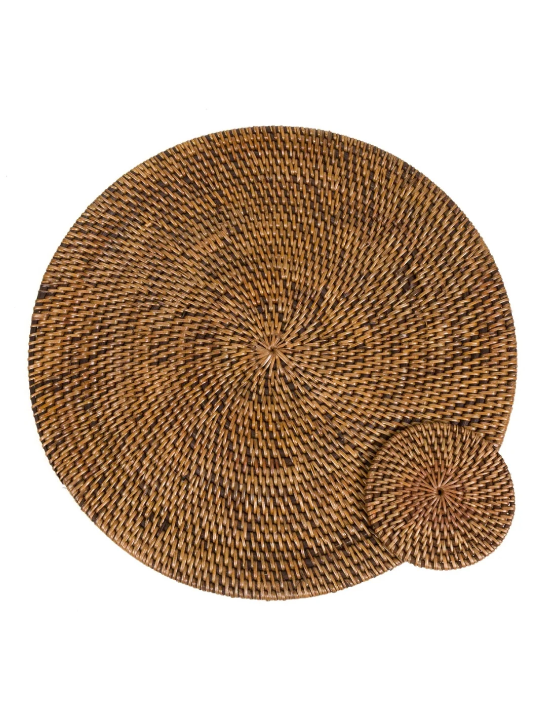 Set De Table Colonial - Marron Naturel 6 Set De Table Colonial - Marron Naturel – Image 6