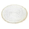 Set De Table Coquillage Et Herbe De Mer - Blanc