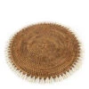 Set De Table Coquille Coloniale - Marron Naturel
