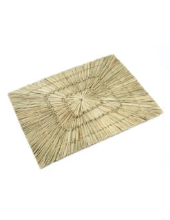 Set De Table En Alang-alang - Rectangulaire - Naturel