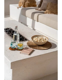 Set De Table En Alang-alang - Rond - Naturel -Magasin De Meubles De Qualité set de table en alang alang rond naturel 2