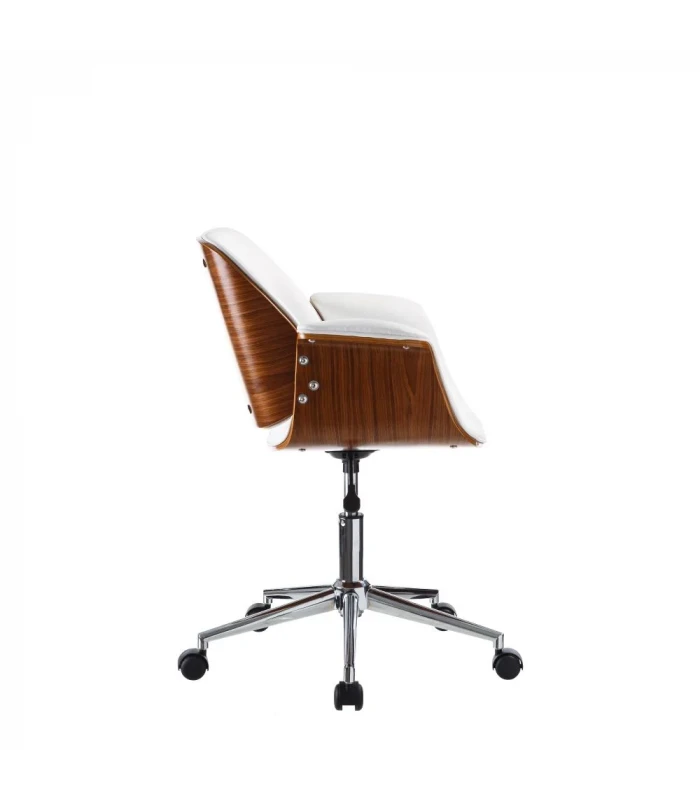 Siège De Bureau Cronos Blanc 4 Siège De Bureau Cronos Blanc – Image 4