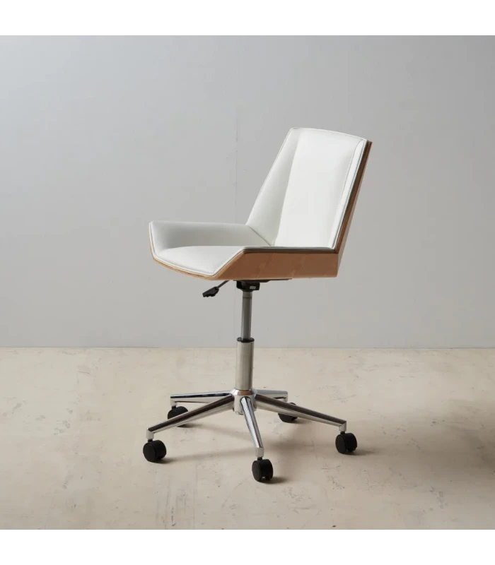 Siège De Bureau Ouranos Blanc 3 Siège De Bureau Ouranos Blanc – Image 3