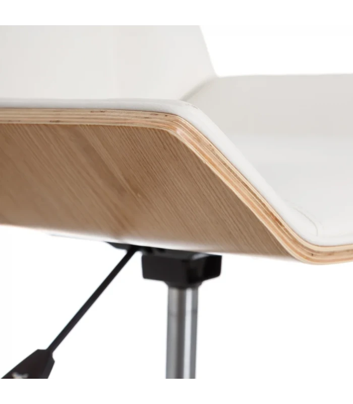 Siège De Bureau Ouranos Blanc 6 Siège De Bureau Ouranos Blanc – Image 6