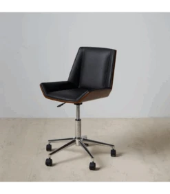 Siège De Bureau Ouranos Noir -Magasin De Meubles De Qualité siege de bureau ouranos noir 2