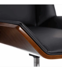 Siège De Bureau Ouranos Noir -Magasin De Meubles De Qualité siege de bureau ouranos noir 5