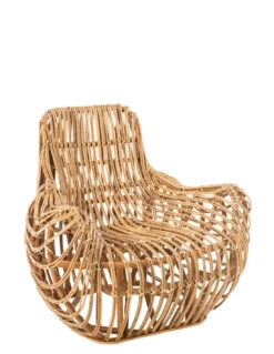 Siège En Rotin Naturel Ana