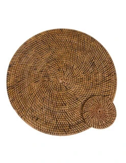 Sous-verre Colonial - Marron Naturel 6 Sous-verre Colonial - Marron Naturel -Magasin De Meubles De Qualité sous verre colonial marron naturel 2