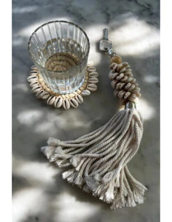 Sous-verre En Coquille De Raphia - Naturel 13 Sous-verre En Coquille De Raphia - Naturel -Magasin De Meubles De Qualité sous verre en coquille de raphia naturel 5