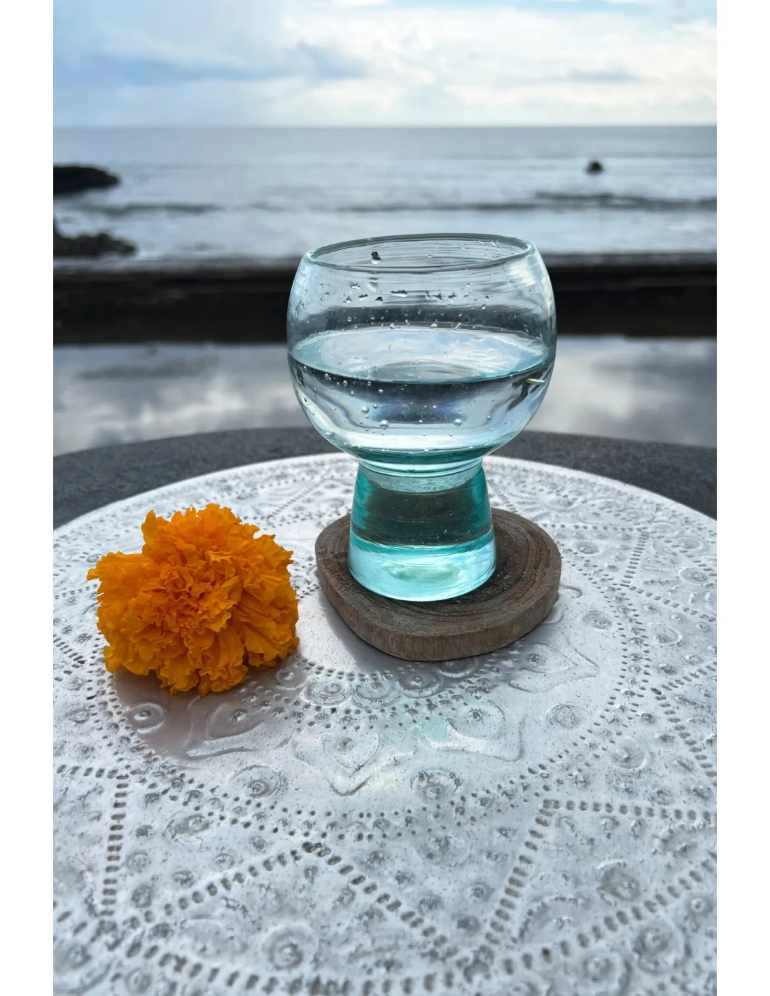 Sous-verre En Teck Bohème 4 Sous-verre En Teck Bohème – Image 4