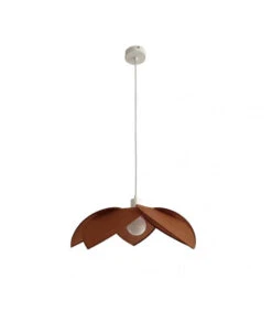 Suspension Fleur Brun