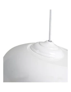 Suspension Sum Métal Blanche 60cm -Magasin De Meubles De Qualité suspension sum metal blanche 4