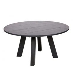 Table à Manger Rhonda Ø150cm En Chêne Noir