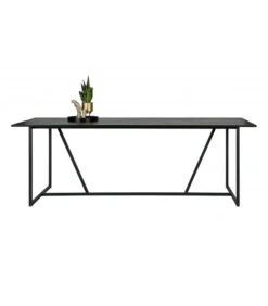 Table à Manger Silas Noir 220cm -Magasin De Meubles De Qualité table a manger silas noir 220cm 2