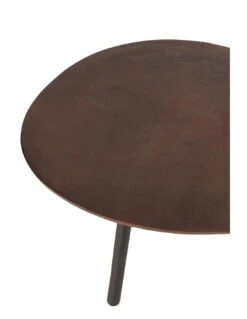 Table Basse En Aluminium/fer Marron Petite -Magasin De Meubles De Qualité table basse en aluminiumfer marron petitej linej line 2