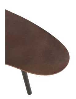 Table Basse En Aluminium/fer Marron Petite -Magasin De Meubles De Qualité table basse en aluminiumfer marron petitej linej line 3