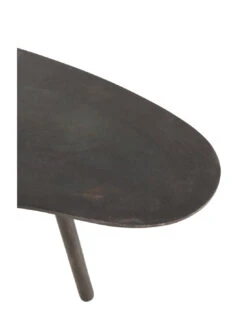 Table Basse En Aluminium/fer Noir Petite -Magasin De Meubles De Qualité table basse en aluminiumfer noir petitej linej line 3