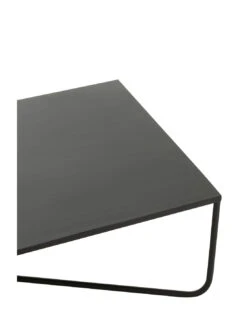 Table Basse En Métal Noir à Cadre Croisé -Magasin De Meubles De Qualité table basse en metal noir a cadre croisej linej line 4