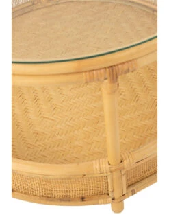 Table Basse En Rotin Jovelyne + Verre Naturel 10 Table Basse En Rotin Jovelyne + Verre Naturel -Magasin De Meubles De Qualité table basse en rotin jovelyne verre naturelj linej line 4