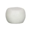 Table Basse Pebble Blanc 50cm Outdoor