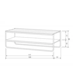 Table Basse Rikkie Manguier 120x51cm -Magasin De Meubles De Qualité table basse rikkie manguier 120x51cm 6