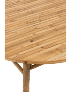 Table Basse Ronde En Bambou Naturel -Magasin De Meubles De Qualité table basse ronde en bambou naturelj linej line 2