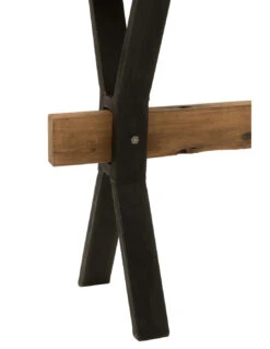 Table Console En Bois Vintage Marron -Magasin De Meubles De Qualité table console en bois vintage marronj line 3