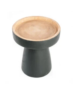 Table D'appoint De Rayu - Noir Naturel -Magasin De Meubles De Qualité table d appoint de rayu noir naturel 6