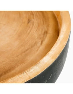 Table D'appoint De Rayu - Noir Naturel -Magasin De Meubles De Qualité table d appoint de rayu noir naturel 8