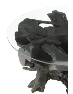 Table Racines Bois Noir -Magasin De Meubles De Qualité table racines bois noirj linej line 3