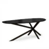 Table Repas Nina Noire 200x100cm
