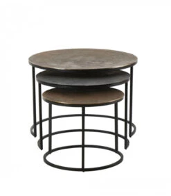 Tables Basses Yuli Set/3 7 Tables Basses Yuli Set/3 -Magasin De Meubles De Qualité tables basses yuli set3 2