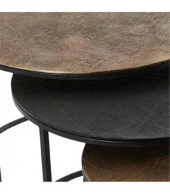 Tables Basses Yuli Set/3 8 Tables Basses Yuli Set/3 -Magasin De Meubles De Qualité tables basses yuli set3 3