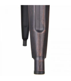 Tabouret Bar Patine Noir Vieilli Or Dallas H76.5cm -Magasin De Meubles De Qualité tabouret bar patine noir vieilli or dallas 4