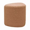 Tabouret Eve Tissu Bouclette Caramel