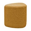 Tabouret Eve Tissu Bouclette Ocre