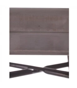 Lot De 2 Tabourets De Bar Patine Argent Dallas H76.5cm -Magasin De Meubles De Qualité tabourets x2 bar patine argent dallas 2