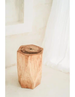 Tabouret/Table D'appoint - Naturel -Magasin De Meubles De Qualité tabourettable d appoint naturel 3