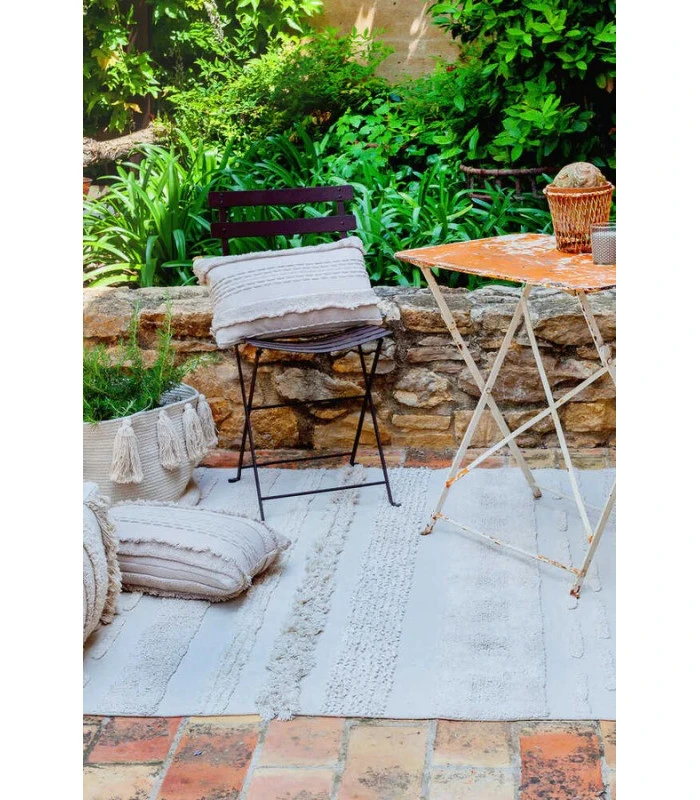 Lorena Canals Tapis Coton Air Naturel M 140 / 200 Cm Lavable En Machine 5 Lorena Canals Tapis Coton Air Naturel M 140 / 200 Cm Lavable En Machine – Image 5