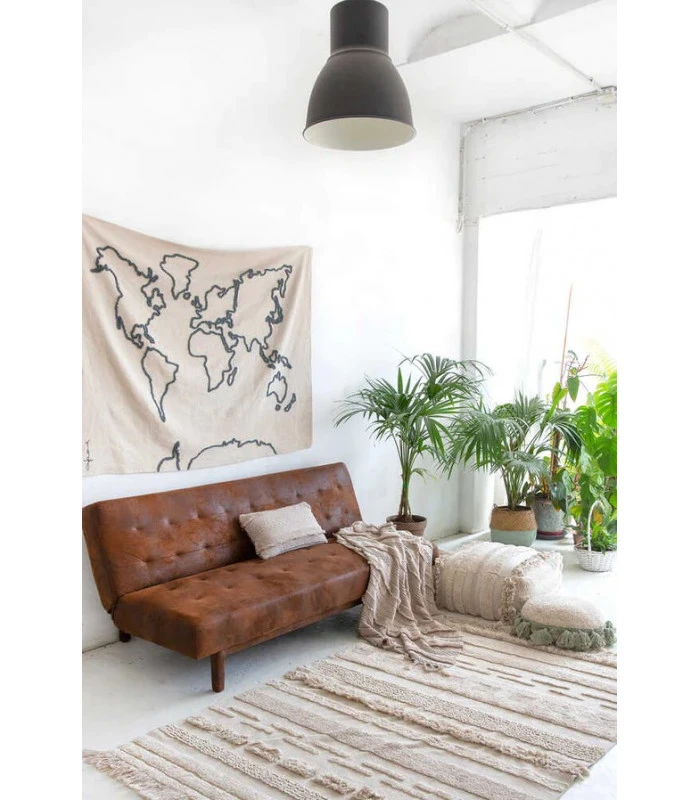 Lorena Canals Tapis Coton Air Naturel M 140 / 200 Cm Lavable En Machine 7 Lorena Canals Tapis Coton Air Naturel M 140 / 200 Cm Lavable En Machine – Image 7