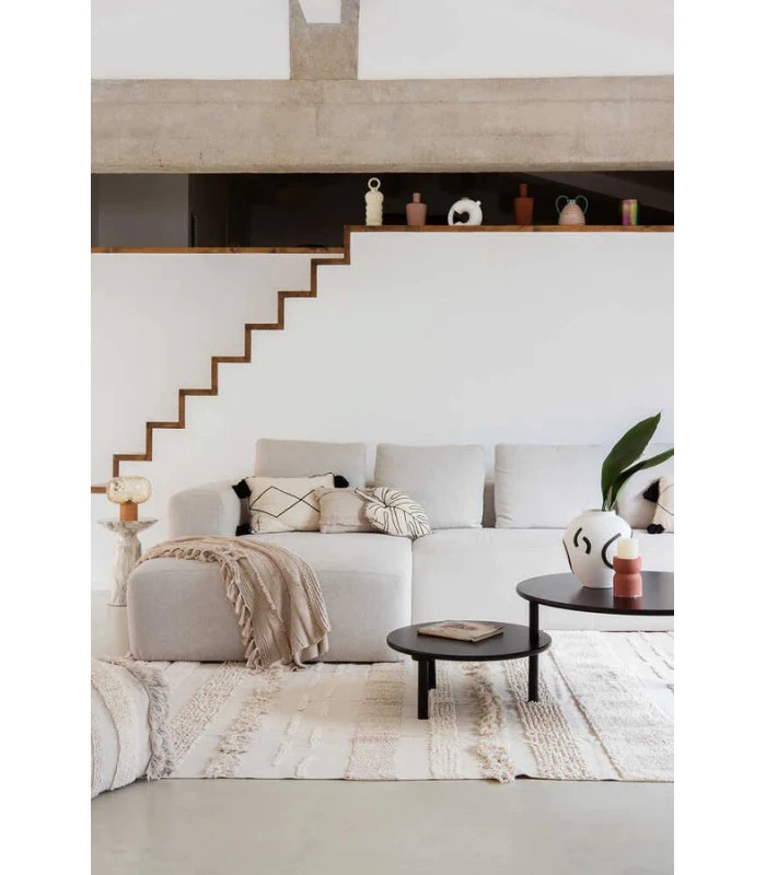 Lorena Canals Tapis Coton Air Naturel M 140 / 200 Cm Lavable En Machine 8 Lorena Canals Tapis Coton Air Naturel M 140 / 200 Cm Lavable En Machine – Image 8