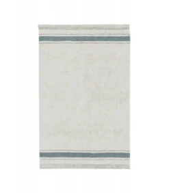 Lorena Canals Tapis Coton Gastra Bleu M 140 / 200 Cm Lavable En Machine