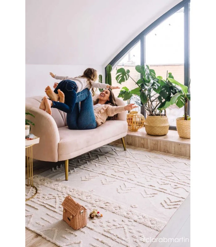 Lorena Canals Tapis Coton Tribu S 120 / 160 Cm Lavable En Machine 7 Lorena Canals Tapis Coton Tribu S 120 / 160 Cm Lavable En Machine – Image 7