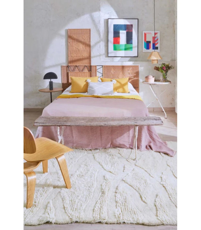 Lorena Canals Tapis Laine Enkan Ivoire 200/300 Cm Lavable En Machine 2 Lorena Canals Tapis Laine Enkan Ivoire 200/300 Cm Lavable En Machine – Image 2