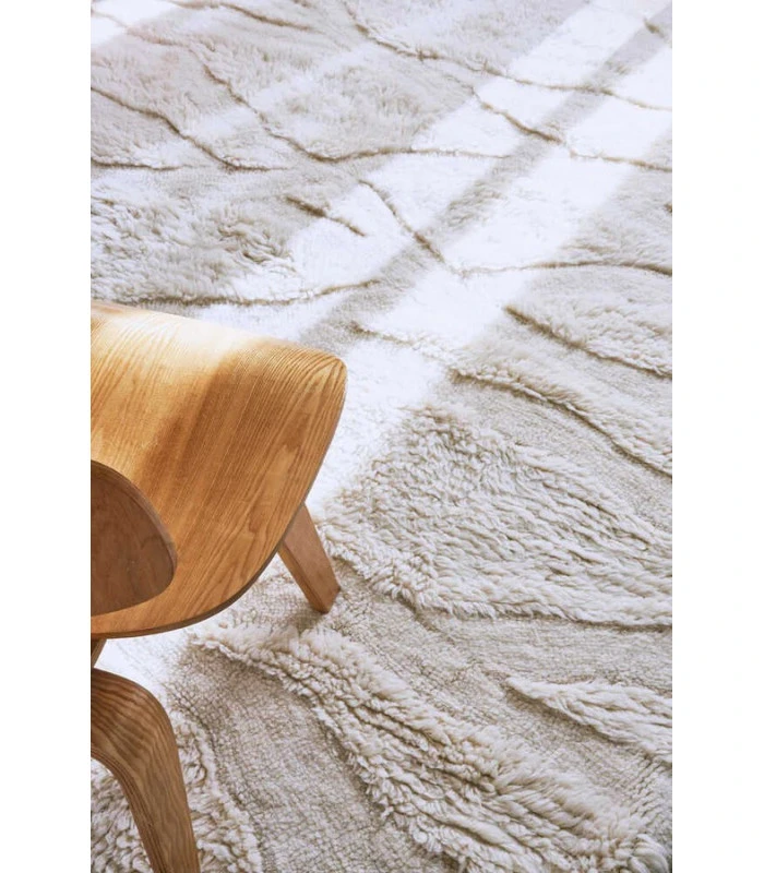 Lorena Canals Tapis Laine Enkan Ivoire 200/300 Cm Lavable En Machine 3 Lorena Canals Tapis Laine Enkan Ivoire 200/300 Cm Lavable En Machine – Image 3