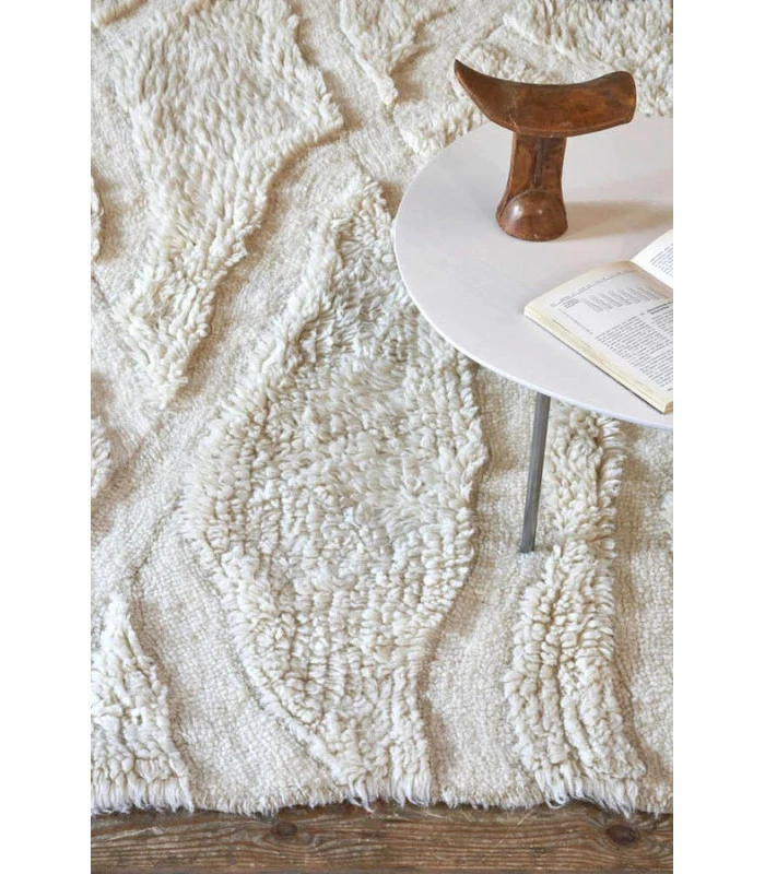 Lorena Canals Tapis Laine Enkan Ivoire 200/300 Cm Lavable En Machine 7 Lorena Canals Tapis Laine Enkan Ivoire 200/300 Cm Lavable En Machine – Image 7