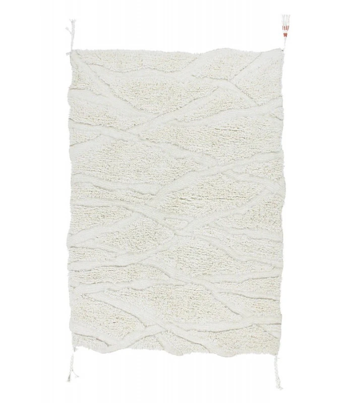 Lorena Canals Tapis Laine Enkan Ivoire 200/300 Cm Lavable En Machine 1 Lorena Canals Tapis Laine Enkan Ivoire 200/300 Cm Lavable En Machine