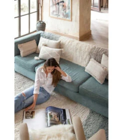 Lorena Canals Tapis Laine Into The Blue M 140/ 200 Cm Lavable En Machine -Magasin De Meubles De Qualité tapis laine into the blue m 140 200 cm lavable en machine 2